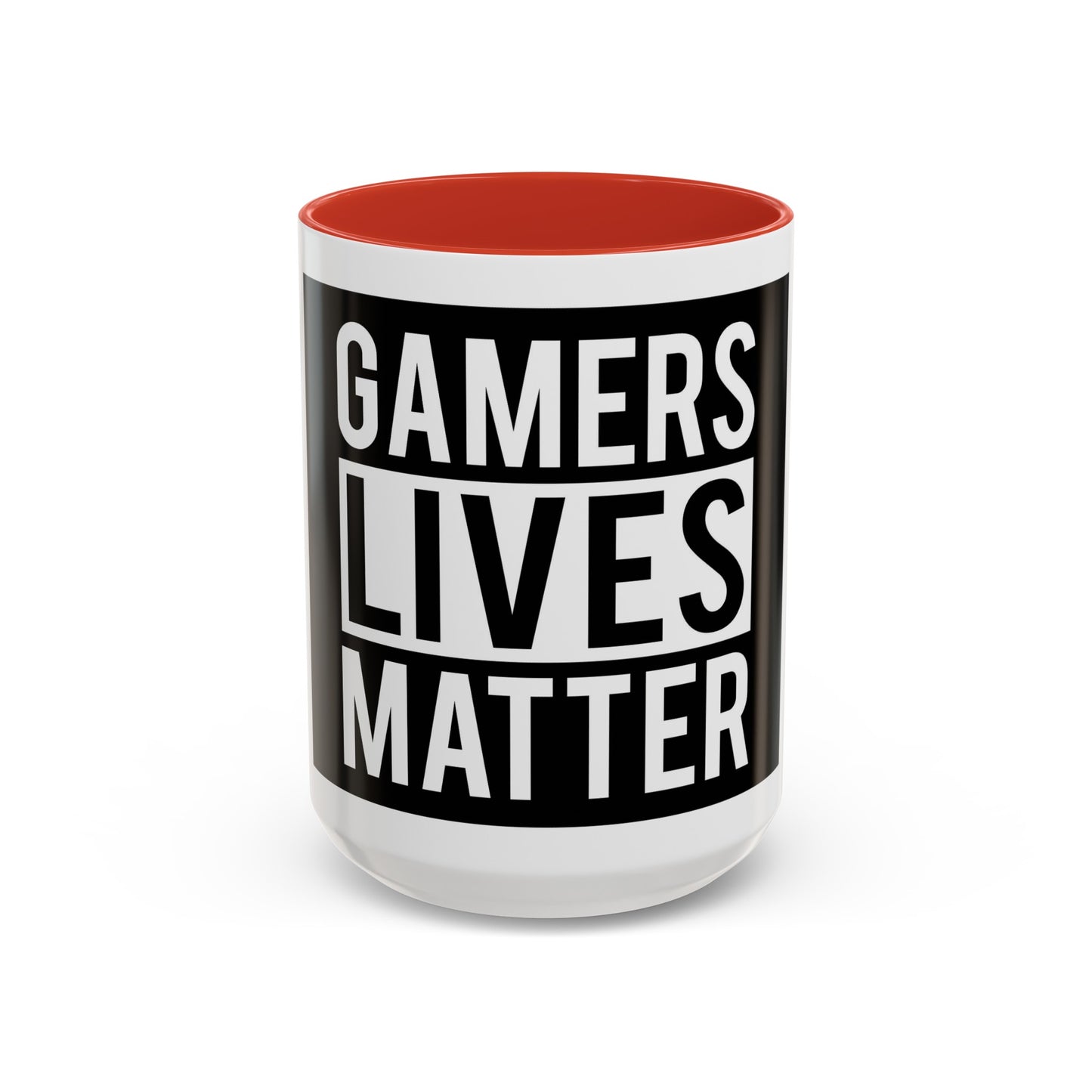 Gamers Lives Matter - Accent Coffee Mug (11, 15oz)