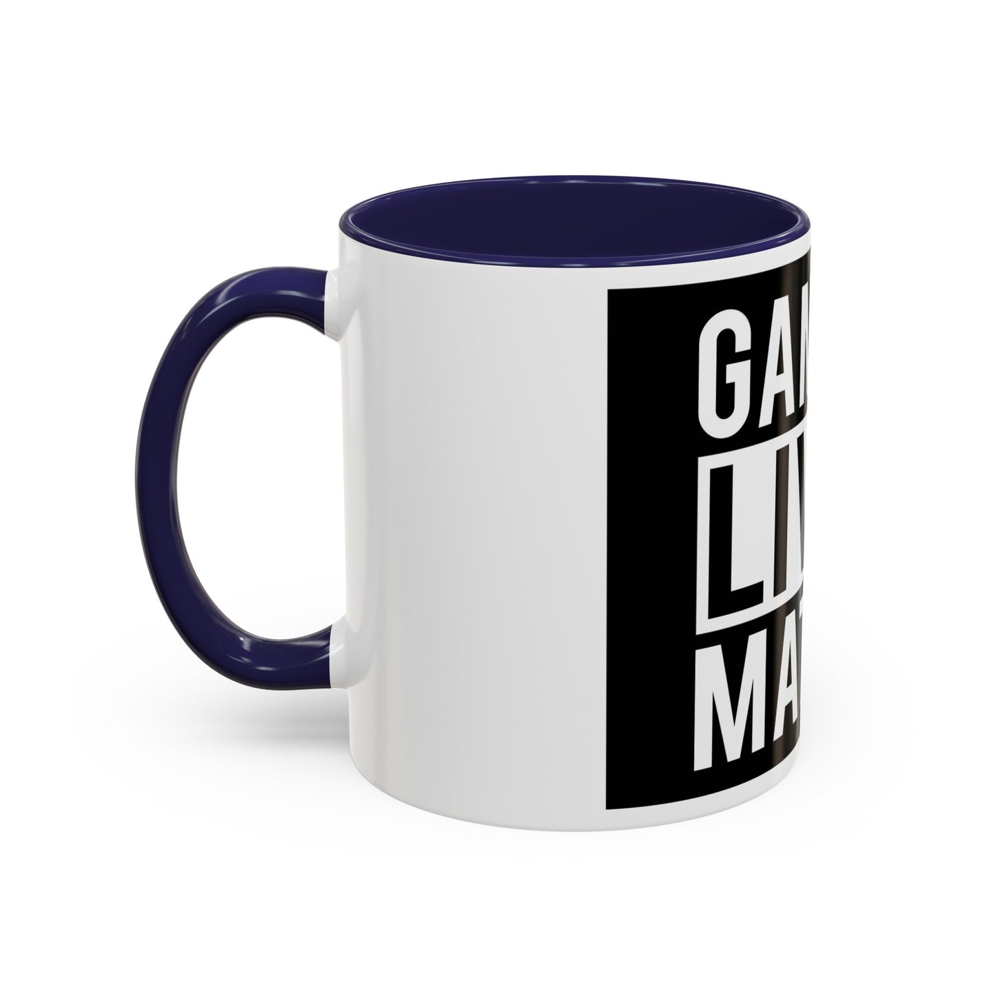 Gamers Lives Matter - Accent Coffee Mug (11, 15oz)