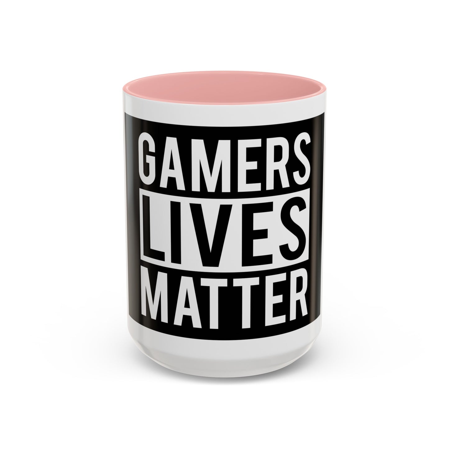 Gamers Lives Matter - Accent Coffee Mug (11, 15oz)