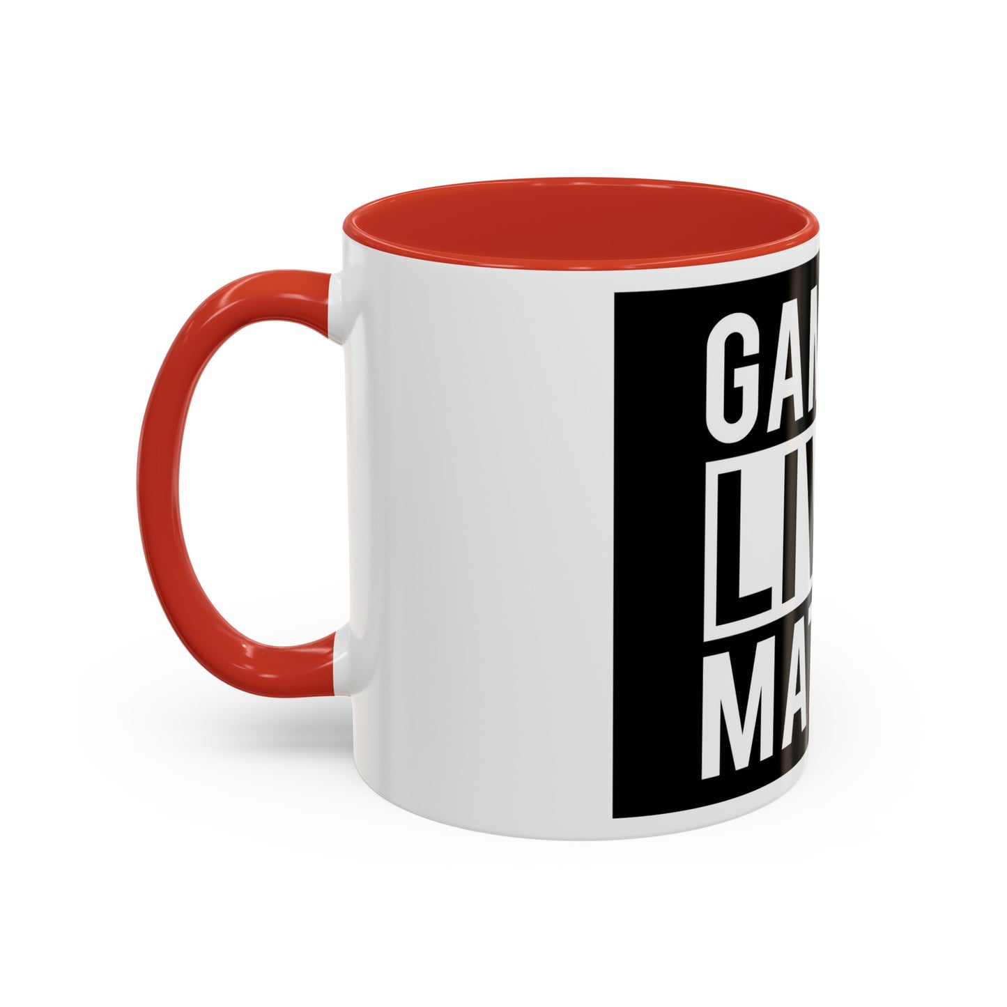 Gamers Lives Matter - Accent Coffee Mug (11, 15oz)