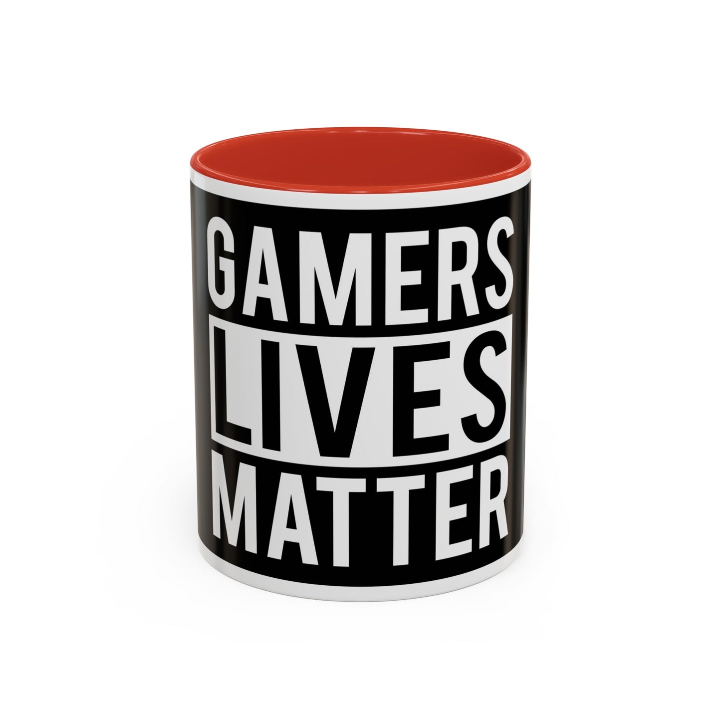 Gamers Lives Matter - Accent Coffee Mug (11, 15oz)