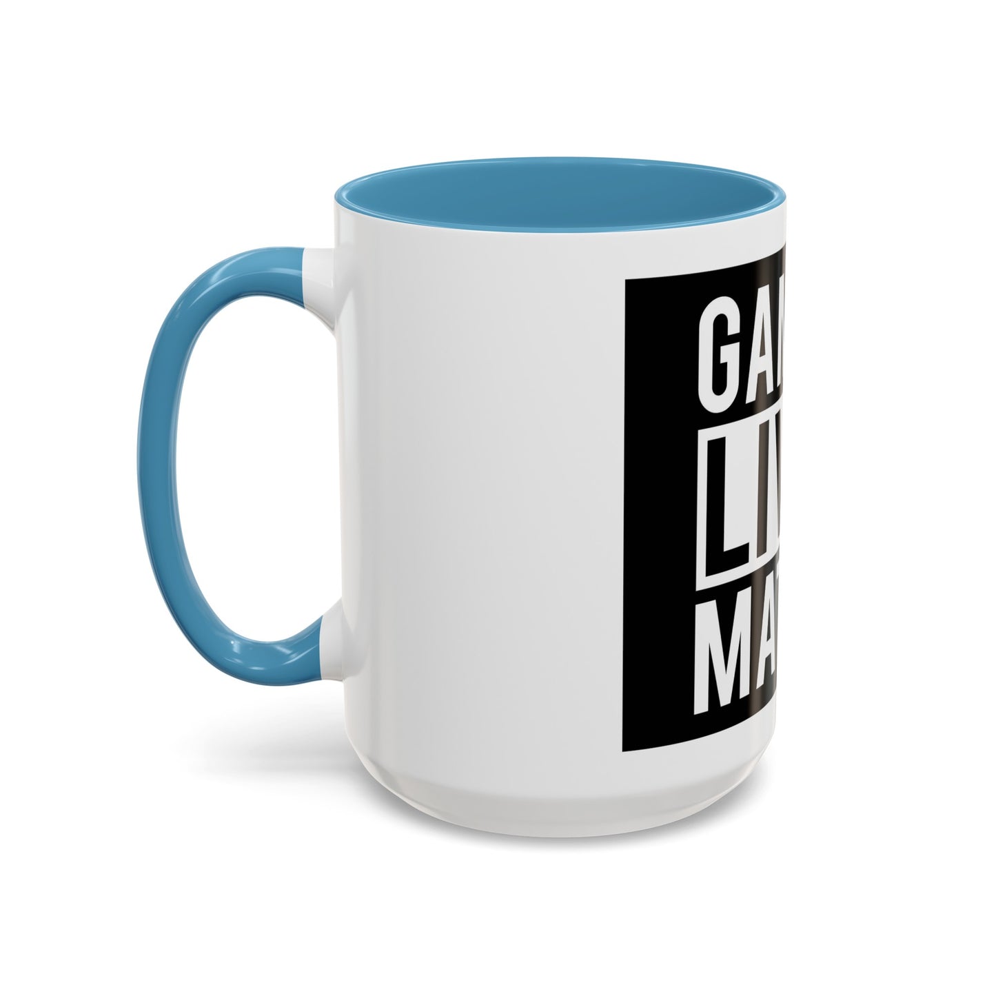 Gamers Lives Matter - Accent Coffee Mug (11, 15oz)