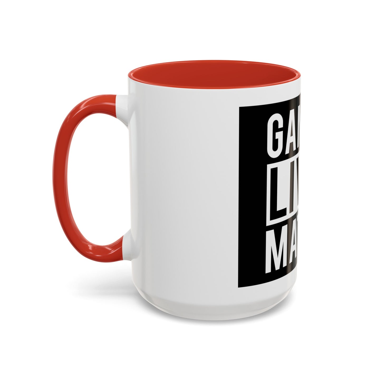 Gamers Lives Matter - Accent Coffee Mug (11, 15oz)