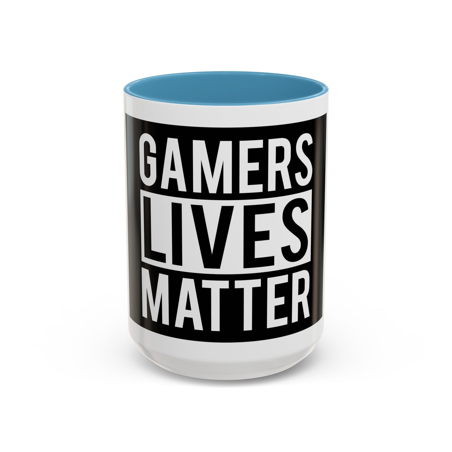 Gamers Lives Matter - Accent Coffee Mug (11, 15oz)