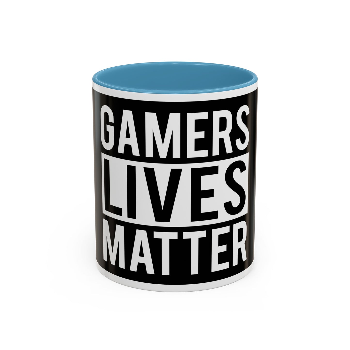 Gamers Lives Matter - Accent Coffee Mug (11, 15oz)