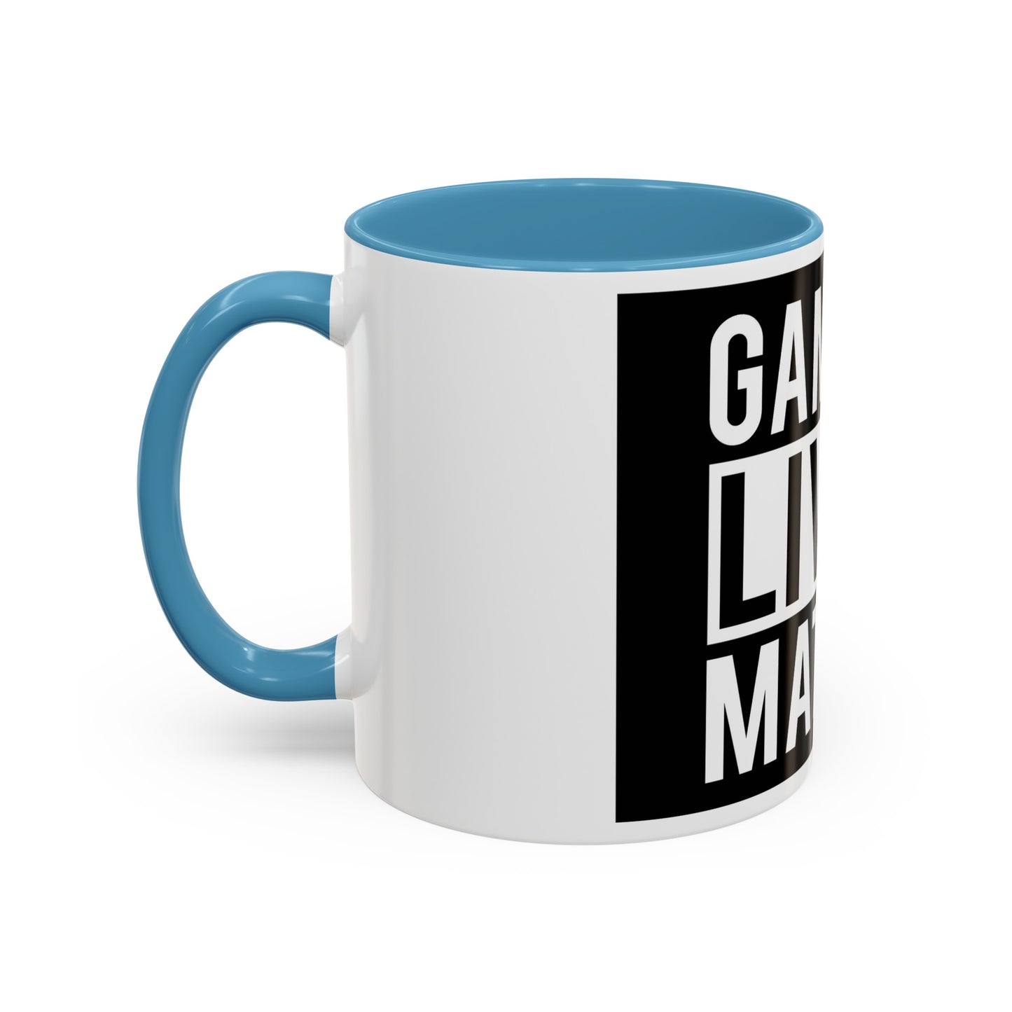 Gamers Lives Matter - Accent Coffee Mug (11, 15oz)